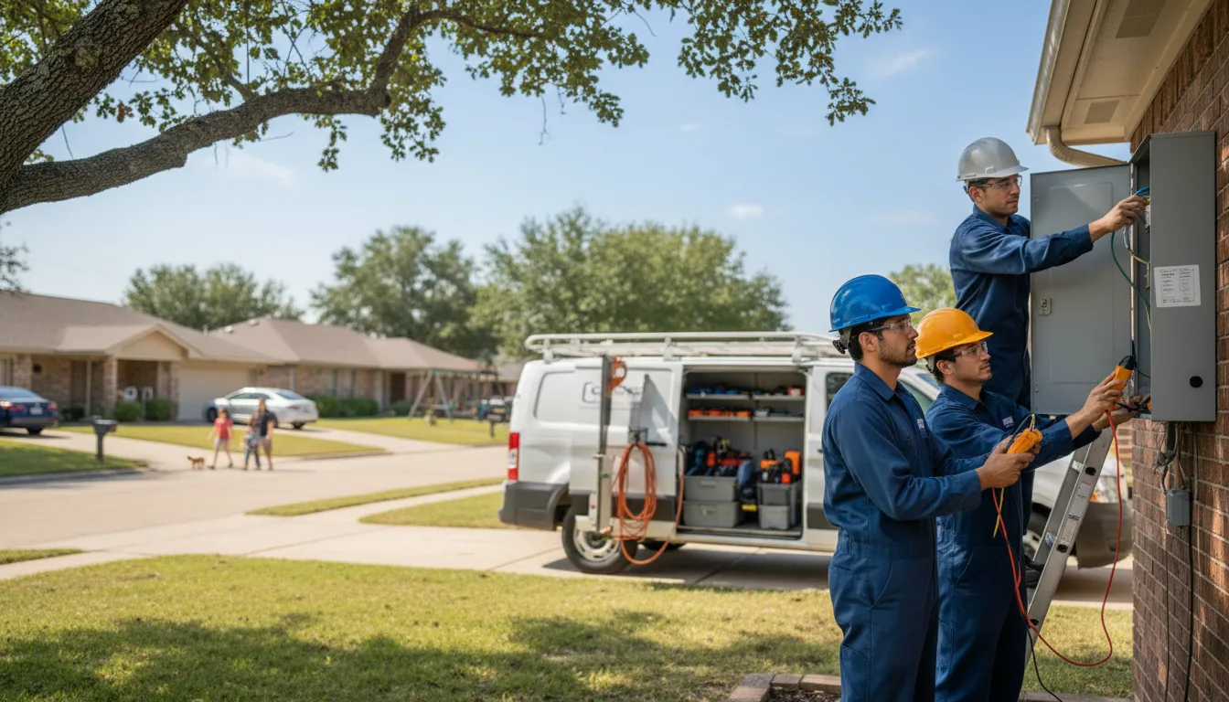 Certified electrician providing emergency electrical services in Posey, CA